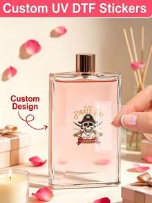 80 piezas de etiquetas adhesivas personalizadas con nombre, logotipo personalizado, imagen, nombre, pegatinas de vinilo holográfico, pegatinas de nombre personalizadas, pegatinas de fecha personalizadas, regalo DIY, vuelta al colegio - Multicolor - Ver 4