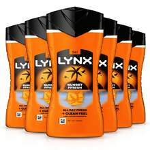 Lynx Sunset Fresh Shower Gel 225ml - Pack Of 6 - Sandalwood - View 2