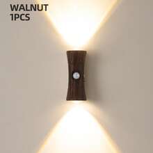 Smart LED Wall Light, 3-Color Adjustable, With Motion Sensor, Indoor Magnetic LED Sensor Wall Light, Battery Powered, Adjustable Color Temperature, USB Rechargeable Night Light, Wireless Magnetic Wall Light, Suitable For Hallway, Bathroom, Bedroom - Hourglass Design [Regular Version] - View 18