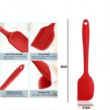6pcs High Heat Resistant Non-Stick Silicone Baking & Cooking Utensil Set, Dishwasher - Multicolor - View 12