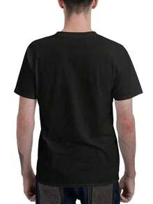 Camiseta Navideña de Cavalier King Charles Spaniel para Hombre y Mujer - 100% Algodón, Suave y Transpirable, Camiseta Casual y de Pijama con Estampado de Perro Cavalier King Charles Spa - Negro - Ver 2