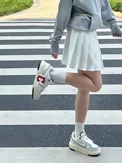 2026 New Casual Sports Shoes, Street Fashion Chunky Sneakers, Retro Couple Shoes, Low-Top Platform Shoes, Suitable For Gifts, School, Running, Students