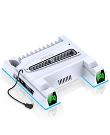 HELLCOOL Vertical Cooling Stand For  Pro Gamepad Charger For  Slim/Pro Console  Gamepad Charger With  3-Speed Fan Adjustment - View 6