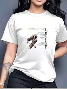 Camiseta Suave para Mujer "Con Amor Imam" - El regalo perfecto para el Ramadán para familiares y amigos, ideal para celebraciones de Pascua y primavera, una camiseta cómoda y elegante para actividades de team building y eventos corporativos, adecuada para el uso diario. - Blanco - Ver 1