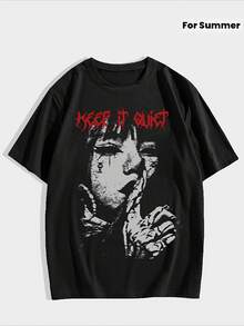 Women T-Shirts - Black - View 2