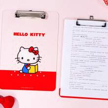 Sanrio Hello Kitty Clipboard, Writing Board, Acrylic Clipboard, A4 Folder Board, Cute Cartoon Style - Multicolor - View 1