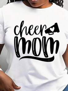 Modern And Minimalist Women's T-Shirt With Black Abstract Pattern, Casual Short-Sleeved T-Shirt For Daily Outdoor Use, Suitable For Any Occasion, Perfect As A Birthday Gift, For Use In All Seasons, Casual For Everyday Wear. - 白色 - 查看 1