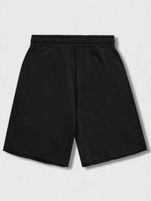 Men's Printed Vintage Washed shorts, Loose Fit, Casual Street Style, A Must-Have For The Gym. - Negro 2 - Ver 2