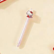 Bút bi Hello Kitty hoạt hình chính hãng Sanrio, kiểu dáng hoạt hình màu đen dễ thương, khô nhanh, dành cho học sinh. - Nhiều màu - Xem 6
