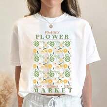 1 pieza de camisa Pemberley Flower Market. Camiseta de Orgullo y Prejuicio. Elizabeth Bennet. El Sr. Darcy. Jane Austen. Camiseta de literatura. Camiseta Book, corte regular, manga corta, estilo casual, tallas S-2XL, 180g, 100% algodón, los diseños están impresos. Unisexo. - Estilo-1 - Ver 12