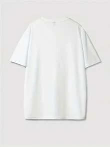 Camiseta suave para mujeres y unisex sobre la conciencia sobre el trastorno  - con el eslogan "Prefiero la frase 'emocionalmente rica'" y una imagen de una mujer con trastorno  de cabello rojo - Camiseta suave y transpirable sobre la conciencia en materia de salud mental, top casual de manga corta, blusas elegantes para dama. - Blanco - Ver 2