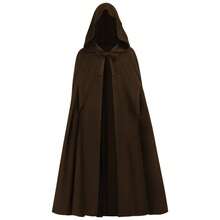 Stage Dance Wear - 25228 Medieval Cloak (Uniform Cloth - Black) - View 12