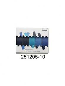 5卷/盒装彩色和纸胶带套装，渐变色设计手册胶带，适用于礼品包装、剪贴簿制作和装饰学习用品，和纸胶带 - 彩色 - 查看 21