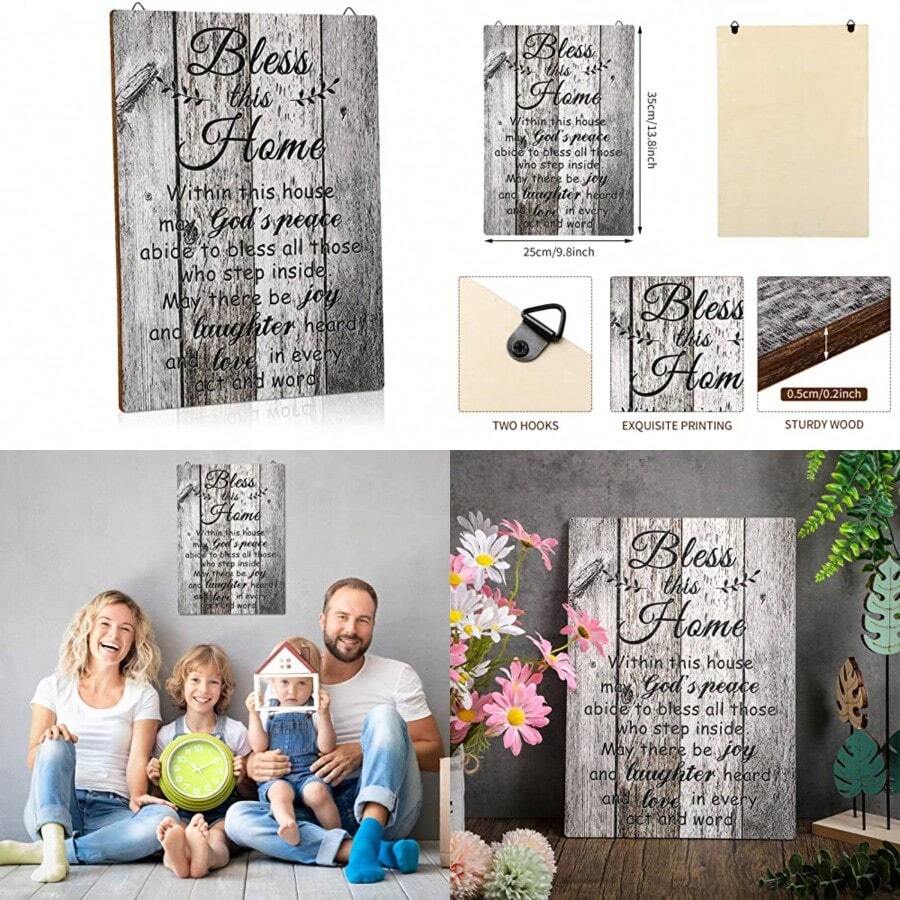Decorative Signs & Plaques - Gray - View 1