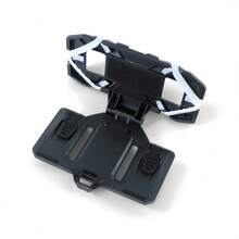 1 chiếc Giá đỡ điện thoại đeo ngực đa năng MOLLE kiểu áo gi lê chiến thuật, có thể gập lại, phù hợp với điện thoại 5.5-6.0 inch, dùng ngoài trời đa năng - màu đen - Xem 5