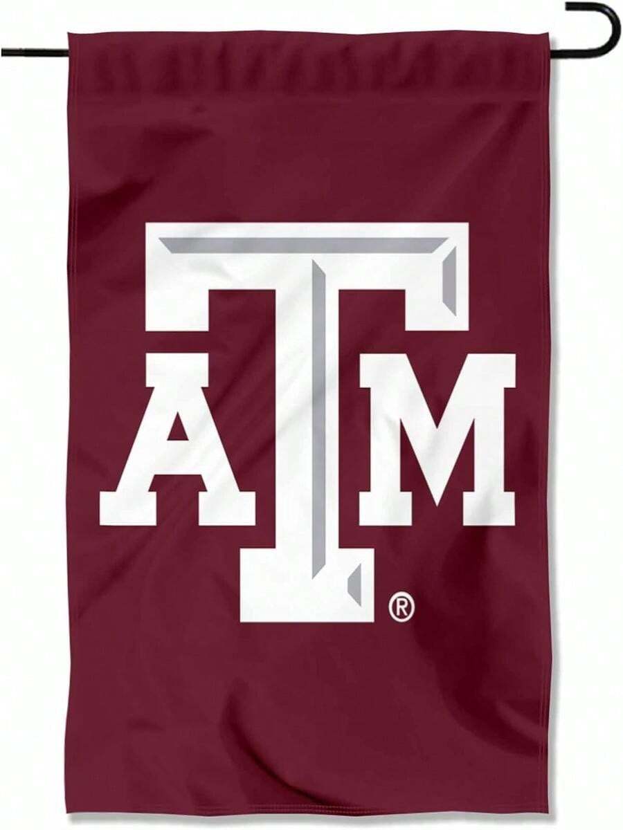 College Flags & Banners Co. Texas A&M Aggies Garden Banner Flag - A - View 1