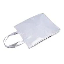 Bolsas de aluminio para almacenamiento de hielo, bolsa térmica aislada para comida de playa, cajas duraderas para exteriores, bolsa refrigeradora plegable, bolsa para almuerzo y picnic, 1 ud. - 8 pulgadas - Ver 6