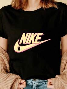Women T-Shirts - Black - View 3