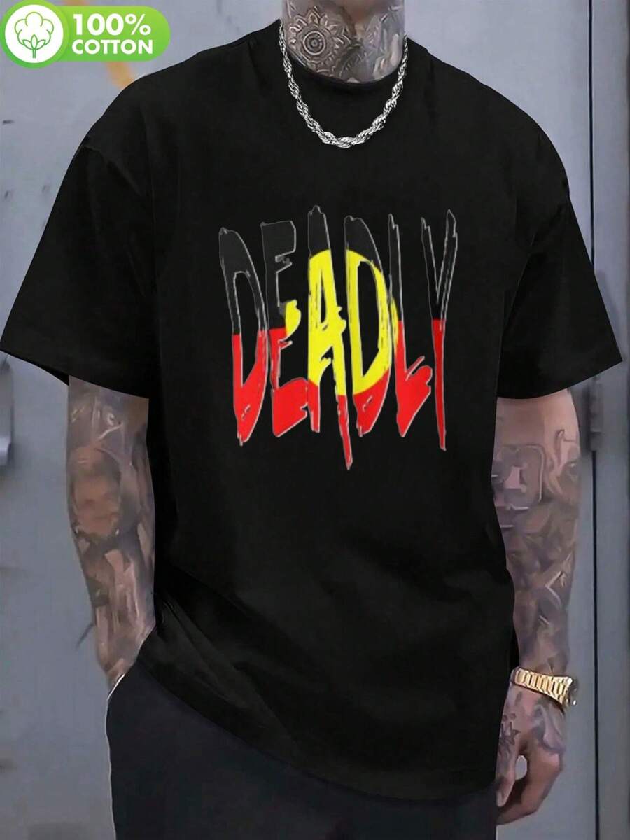 Men T-Shirts - Black - View 1