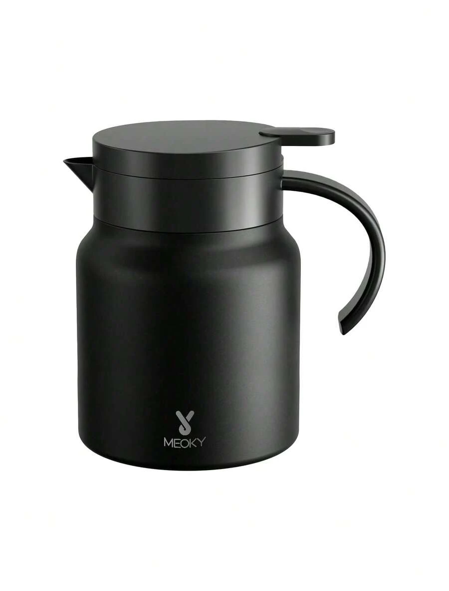 Meoky 27/32盎司不锈钢真空保温咖啡壶，小型饮料分配器，适用于咖啡、牛奶、热巧克力和其他饮品