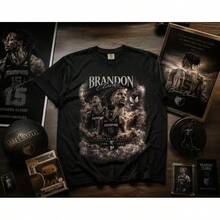 ®   Brandon Clarke Memorial Grizzlies Tribute Shirt - 黑色 - 查看 1