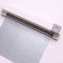 Máy bấm lỗ 30 lỗ khổ A4/B5/A5/B6/A6/B7/A7, dụng cụ bấm lỗ thủ công dùng cho học tập và văn phòng phẩm. - Nhiều màu - Xem 15