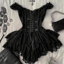 Women Short Dresses - White - View 3