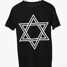 Siouxsie And The Banshees Star Of David T-Shirt - Black - View 1