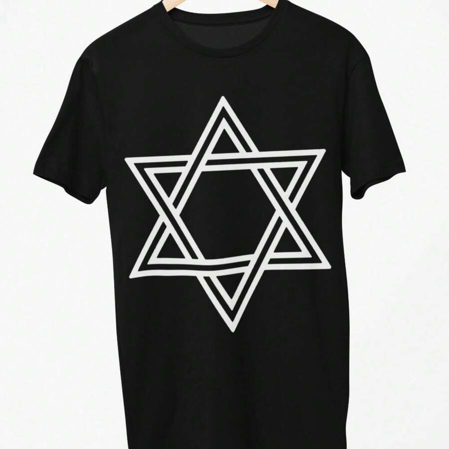 Siouxsie And The Banshees Star Of David T-Shirt - Black - View 1