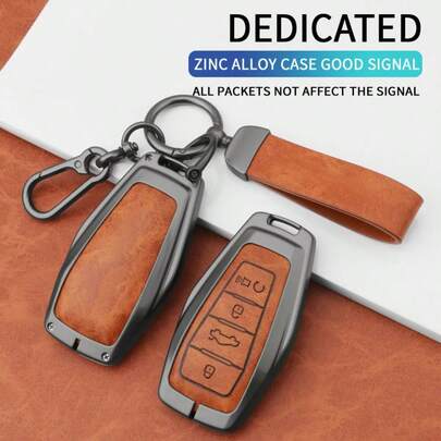 Gili Car Key Case Protective Cover, Suitable For Gili Xingyue L, Bingyue, COOL, Boyue, Emgrand RS EV GL, Xingui And Other Dedicated Key Shell High-End Key Chain Accessories