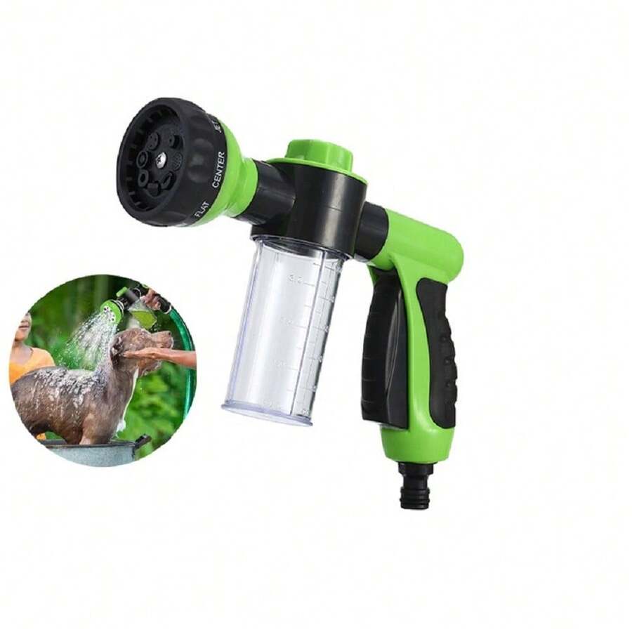 寵物馬洗澡噴霧噴嘴，配可調節高壓噴頭、柔軟軟管狗洗澡噴槍，洗車園藝動物馬匹清潔工具