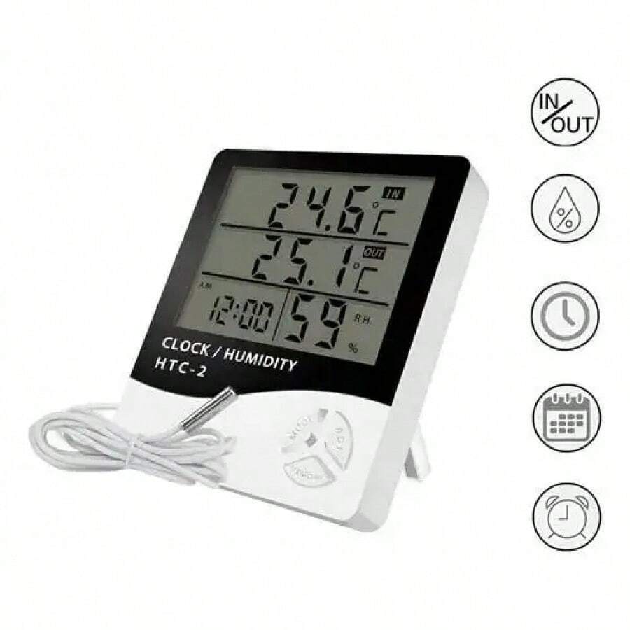 Indoor And Outdoor Digital Thermo-Hygrometer - 1 - View 1