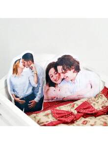 DIY Customized Photo Pillow Cushion Sofa Bedroom Home Decoration Holiday Couple Parent-Child Pet Commemoration Father's Day Mother's Day Halloween Valentine's Day Thanksgiving Easter Children's Toy Gift, Christmas Gift - Upload Pictures to Customize Pillows - View 7