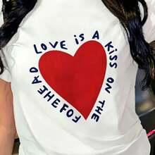 Camiseta para Mujer con Diseño de Oso Minimalista y Texto - Blanco - Ver 1