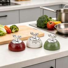 Magnetic Mechanical Kitchen Timer - No Battery Needed - Random Color - Suitable For Cooking, Baking, Classroom, Office Alarm Clock - Magnetic Timer - Home, Restaurant, Kitchen - Cooking - Mechanical Timer Reminder - Children, Student Timer - Multicolor - View 4
