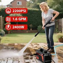 Portable Electric Pressure Washer, High Pressure Gun Type - 1 - 查看 7