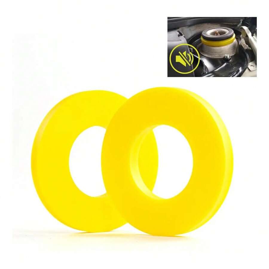 2x Rubber Shock Absorber Base For Gol Saveiro Jetta JWWV - 1 - View 1