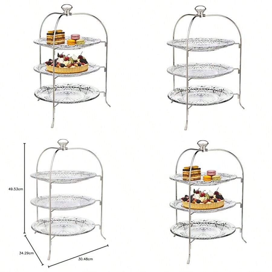 Dublin 3 Tiered Stand - Claro - Ver 1