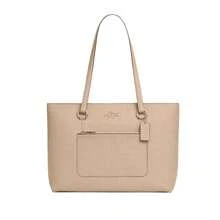 Coach Women's Station Tote Bag - Oat - View 1