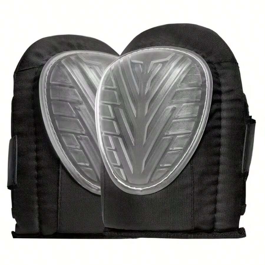 2pcs Industrial Knee Pads, Professional Heavy Duty Work Knee Pads, Suitable For Construction, Gardening, Floor Work, Comfortable Gel Pad + Adjustable Straps, All-Day Protection - Color - View 1