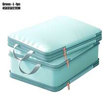 Space-Saving Compression Storage Box, Portable Self-Compressing Cube, Ideal For Luggage Organization, Bedding, Clothes, Blankets - View 15