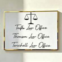 Personalized Rectangular 3D Acrylic Business Logo Sign, Backlit Salon Name Sign, Office Wall Decor Sign, Frosted Small Business Sign, Custom Business Sign | Custom Acrylic Sign | Business Logo Sign - Multicolor - View 17