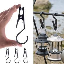 Outdoor Portable Tent Clips, Suitable For 6/10 Person Tents - Multi-Functional Hooks For Camping, Travel And Other Scenarios - Can Safely Hang Clothes, Towels And Equipment - Multicolor - View 1