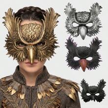 1pc Owl Mask For Holiday Party, Animal Mask Costume Prop For Carnival Party - Multicolor - View 1