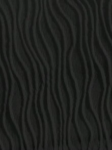 VCAY Top de Cami acolchado y texturizado marrón para mujeres con estilo de vacaciones - Negro - Ver 5