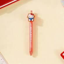 Bút bi Hello Kitty hoạt hình chính hãng Sanrio, kiểu dáng hoạt hình màu đen dễ thương, khô nhanh, dành cho học sinh. - Nhiều màu - Xem 3
