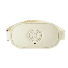 Automatic Abdominal Massager With 3 Adjustable Speeds, Heating Function, Bidirectional Rotation, Automatic Reverse Function, And 10-Minute Timer. Suitable For Waist, Abdomen, Back, Neck, And Legs. Ideal For Home And Office Use. - White - View 8