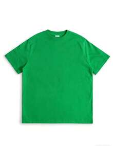 New Women's Summer Casual Blouses - Unisex Short Sleeve T-Shirt With Round Neck, Soft Cotton, Urban Vintage Style, With Guatemala And Mexico Flags - 100% Cotton, Soft Fabric, Short Sleeve, Breathable And Cool - 綠色的 - 查看 2