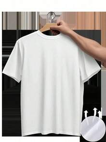 Men's Sports T-Shirt - Cat Print Design With Maneki-Neko Charm, Quick-Drying, Short Sleeve, Crew Neck, Casual, For Boba Tea Lovers And Anime Fans. Relaxed Fit T-Shirt Suitable As A Gift. Women's T-Shirt. Blouses>Elegant. Boho Chic, Soft, Breathable And Comfortable Women's Top, Ideal For Spring, Summer And Autumn, Perfect For Vacations, Travel And Everyday Wear. - 白色 - 查看 2