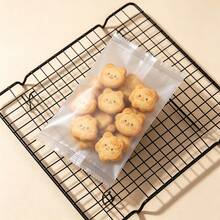 50pcs Transparent Reusable Heat Sealable Baking Bags, Small Individual Stand-Up Pouches, Suitable For Round And Rectangular Candies - View 10